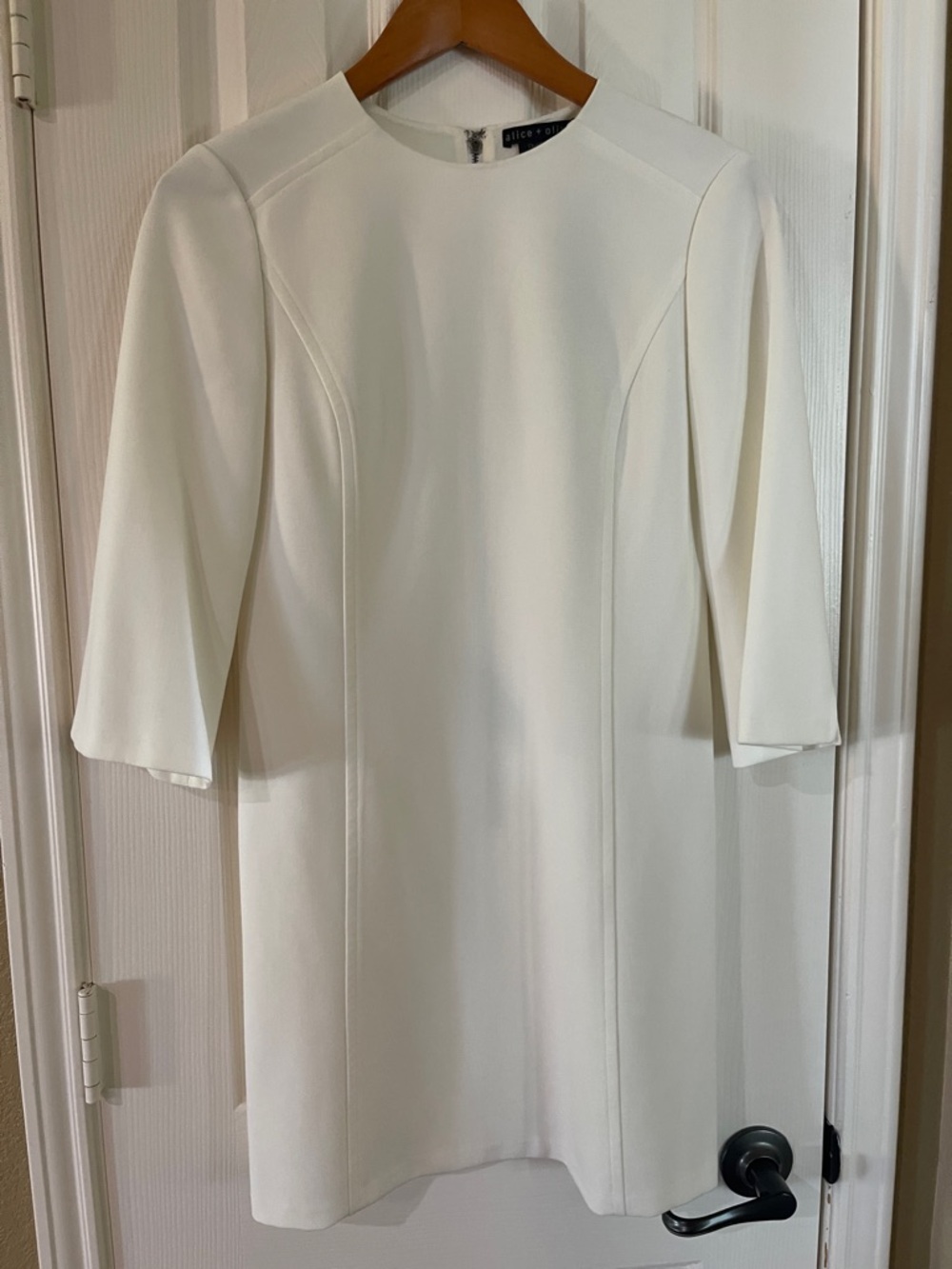 Alice + Olivia Gem 3/4 Sleeve Shift Dress size 2